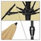 California Umbrella 7.5' Bronze Aluminum Market Patio Umbrella, Sunbrella Canvas 194061336274 - alternate 2